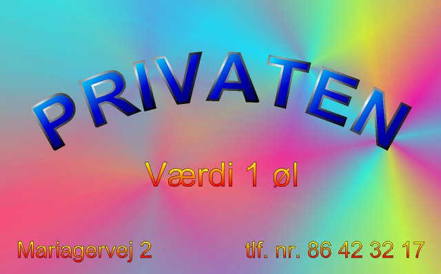 Beer token for Privaten